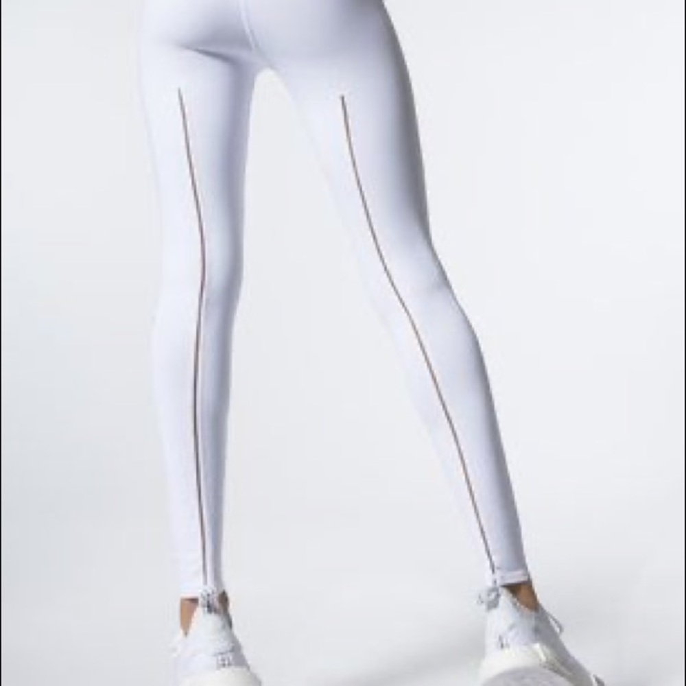 ALO YOGA High Waist Leggings White